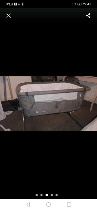 kinderkraft bedside crib mattress